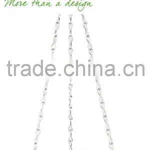 Hanging Bird Water Feeder Hobnail Glass With Bowl S thumbnail-3