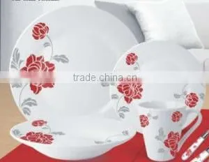 Super White Porcelain Modern Dinnerware Set Porcelainware thumbnail-5