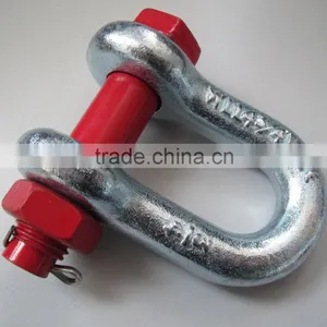 3/4'' D Shackle US Type Shackle for Tow Strap thumbnail-3