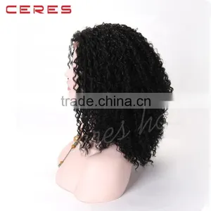 Natural Color Lace Front Kinky Curly Wig for Fashional Lady thumbnail-2