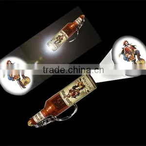 Oem Logo Personalized Keychain Custom Logo Soda Bottle Keychain thumbnail-1