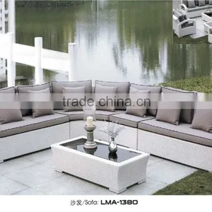2016 Fabulous Sunroom Outdoor PE Rattan Sofa Set Indonesian Cane Furniture thumbnail-1