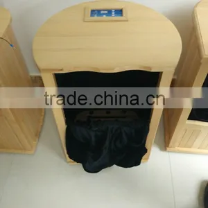 1 People Wooden Far Infrared Foot Sauna thumbnail-1