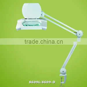 Vertical 36 LED Lights Table Type Foldable Optical Magnifier LED Lamp Desk Portable thumbnail-1