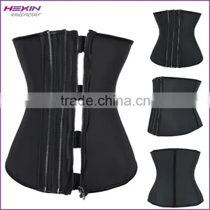 Factory Plus Size Latex Waist Cincher Slimming Corset thumbnail-5