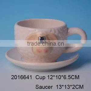 2016 New Arrival Ceramic Animal Bowl With Sheep Pattern thumbnail-5