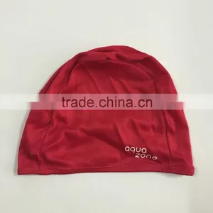Fabric Polyester Swim Cap Cheapest Swiming Cap thumbnail-3