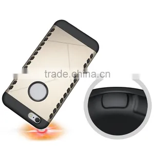 Hot 2 in 1 Armor Case for Iphone 6 4.7 Premium TPU Made Great Shock Proof Function thumbnail-4