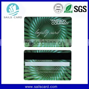 4 Color CMYK Printing Hico Magnetic Stripe PVC Card Quality Choice thumbnail-2