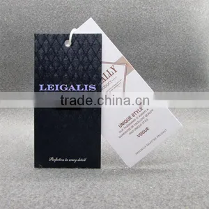 Debossed Diamond Grain Hangtags With String thumbnail-3