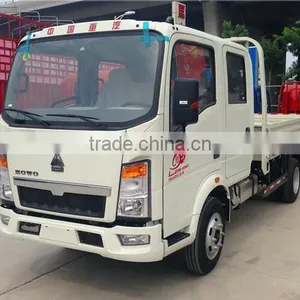 Sinotruk HOWO 4*2 Double Row Light Cargo Truck Lorry Truck thumbnail-2