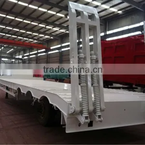 Best Selling Transportion Heavy Machinery 60T-120T Low Bed Semi Trailer thumbnail-4