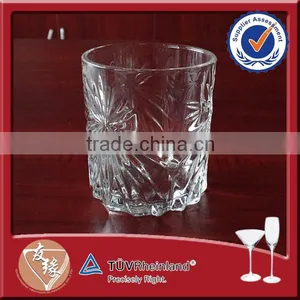 300ml High Transparence Round Whiskey Glass Cup thumbnail-1