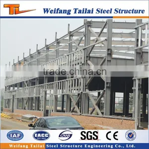 Large Span Steel Structure Two Storey Floor Market/steel Structure Building thumbnail-5