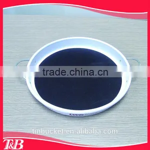 Paint Tray ,round Metal Food Tray thumbnail-1