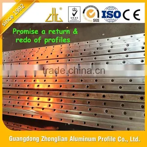 Wow!! CNC Hole Punching Aluminium Profile Extrusion for Stocking Shelves, Storage Rack in Australia / Aluminium Oval Tube Canada thumbnail-2