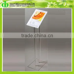 DDL-0019 Cheap Price Collapsible Acrylic Podium for Speech Draft,Folding Draft thumbnail-1