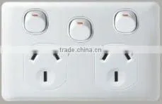 Australian Standard Wall Switch Socket Outlet thumbnail-1