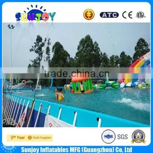 Mini Outdoor Spray Paint Frame Swimming Pool for Kids and Adults thumbnail-6