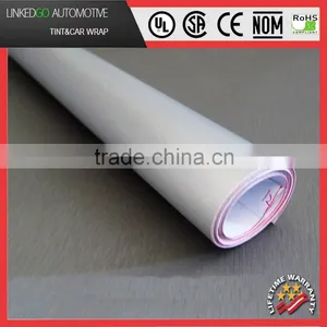 Good Stretchability 1.52*30M Silver Vinyl Wrap Self Adhesive Matte Car Vinyl Wrap thumbnail-1