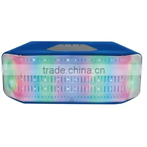 Mini fm Bluetooth Speaker, Cafini Bluetooth Speaker 2016 Hot Sale, USB TF Speaker With Colorful Lamp thumbnail-3