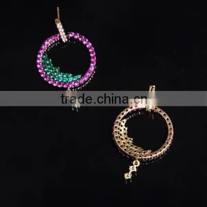Jewellery Necklace Pendant Gold Plated Jewelry Sets Crystals /Earrings And Necklace thumbnail-4