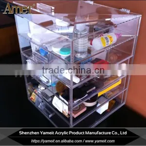 Wholeslae Custom Clean Acrylic Cosmetic Display Shelf thumbnail-5