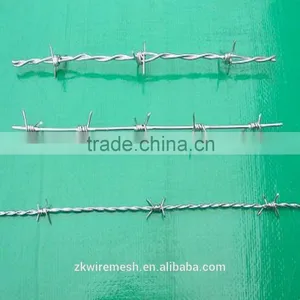 2015 Spring Canton Fair 14.4D29 Barbed Wire Fencing Length per Roll (factory ISO9001) thumbnail-4