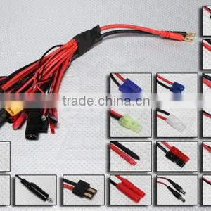 19 in 1 Power Charge Adapter Cable With Multi Plug Connectors Futaba tx / Spektrum / Anderson Power Poles / Tamiya Connctor thumbnail-1