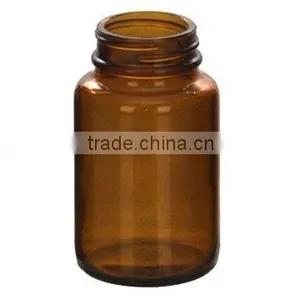Amber Glass Tablet Bottle 100mlPSS thumbnail-1