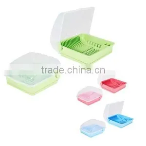 Dish Drainer With Cover thumbnail-1
