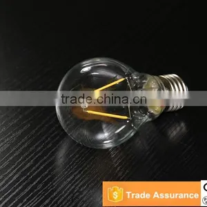 Wholesale Edison Style 4W E26/E27 A60 Dimmable LED Filament Bulb CE/RoSH/TUV/FCC/UL 799 thumbnail-1