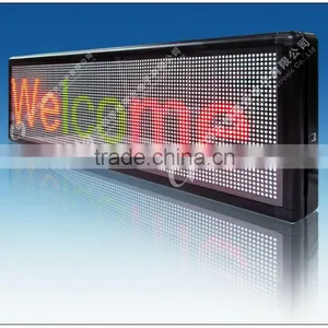 Red Chip LED Outdoor Scolling Message Signs Wholesale thumbnail-4