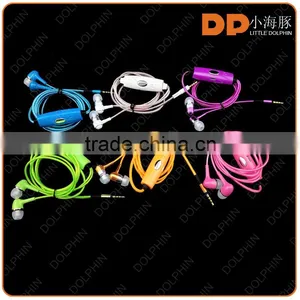 Light up Earphone Stereo Cute and Cheap Glowing el Earphones for Mobile Phone thumbnail-1