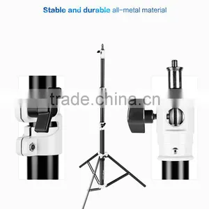 Professional Refined Aluminum Tube Light Stand for Photo Studio Flash Umbrellas Reflector thumbnail-4