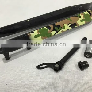 2016 Newest 15mm Axle Rod Carbon Mtb Fork,29er Mountain Bicycle Fork/disc Brake Fork/with Nice Painting Carbon Forks. thumbnail-1