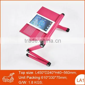 Excellent Gift Promotion Portable Adjustable Metal Laptop Stand thumbnail-1
