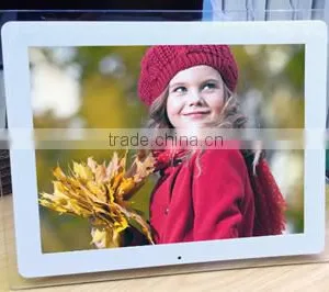 Square 4:3 800*600 12inch White Digital Photo Frame With Glass thumbnail-1