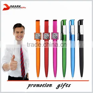 Promotion QR Code Plastic Pen as Promotional Gifts thumbnail-1