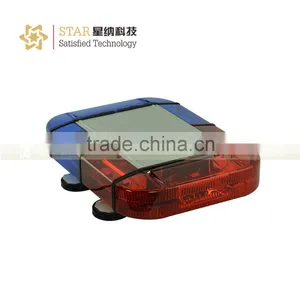 New Style Car Led Alarming Mini Lightbar Strobe Light Bar thumbnail-5