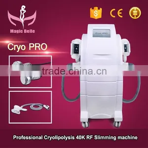 Cryolipolysis Machine Two Handles Body Slimming Machine Cryolipolysis Cavitation Rf Machine 5 In 1 Slimming Machine thumbnail-1