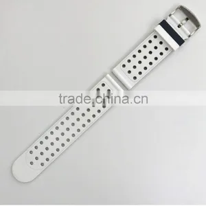 Double Color Men Women Sport Watchband Silicone Rubber Strap Watch Band For Samsung Gear S3 Replacement Watchbands thumbnail-2