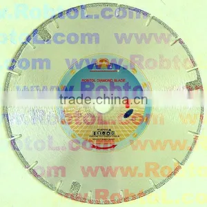 Professional Electroplated Diamond With Protection Segments Saw Blade(Robtol & Roblion)--ELAE-sunny1 thumbnail-1