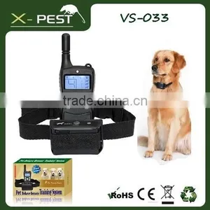 Visson Wholesale Pet Training Products VS-033 Electric Remote Dog Training Collar With Waterproof thumbnail-1