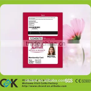 Eco-friendly Plastic!Printing Employee Card Sample From Gold Manufacture thumbnail-5