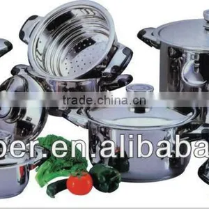 18pcs Kitchen Non-stick Cookware Sets thumbnail-1