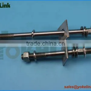Wood Crossarm 3/4'' Carbon Steel Line Post Stud for Power Line Hardware thumbnail-5