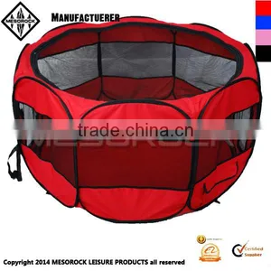 Pop up Indoor&outdoor Breathable Folding Exercise Pen Pet Kennel Dog Cage thumbnail-1