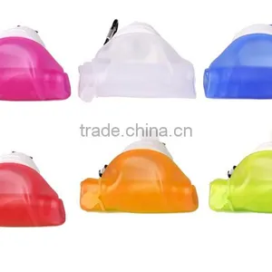 100% Bpa Free Reusable Drink Containers Collasipble Silicone Kids Water Bottles thumbnail-4