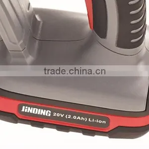 JINDING JDHT01 20V Li-Ion - Dual Action Electric Cordless Mini Hedge Trimmer Power Pruning Saw With 2.0Ah Samsung Battery thumbnail-2